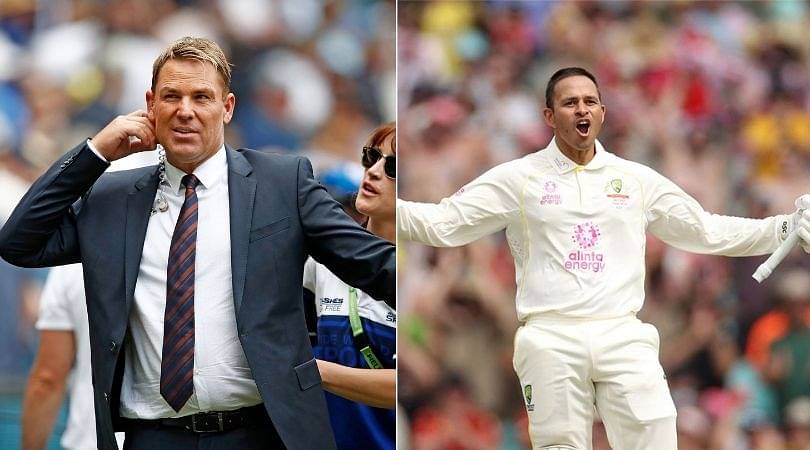 "Usman moves back up the order to open": Shane Warne backs Usman Khawaja to open with David Warner in Ashes 2021-22 Hobart test