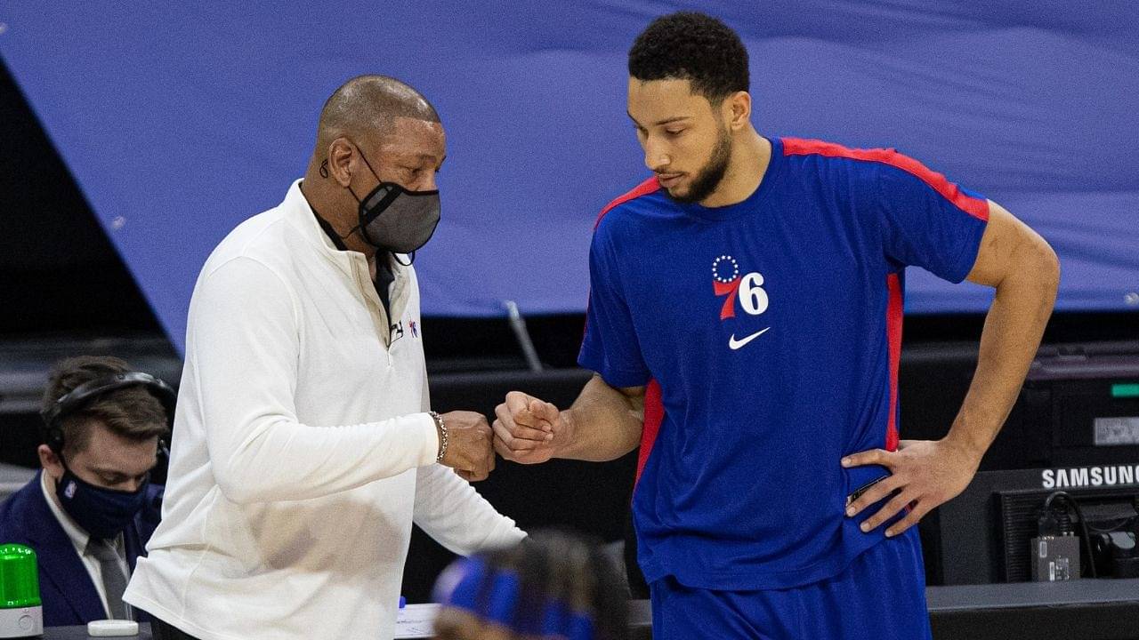 "Ben Simmons did a lot of good things in Philly, it didn't end well just like marriages and other things don't": Doc Rivers admits the former Sixers guard deserves a tribute video 