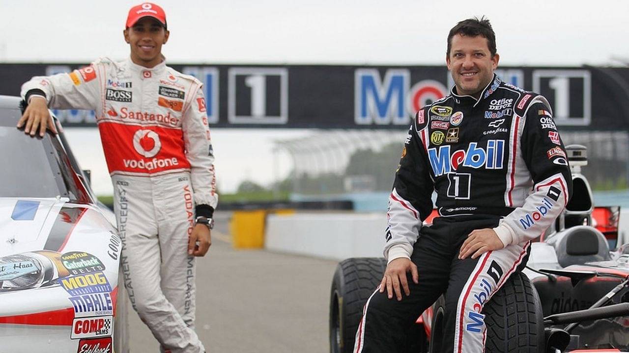 "I think we have to swap jobs": Remember when Tony Stewart drove for McLaren in Formula 1 and Lewis Hamilton joined NASCAR?