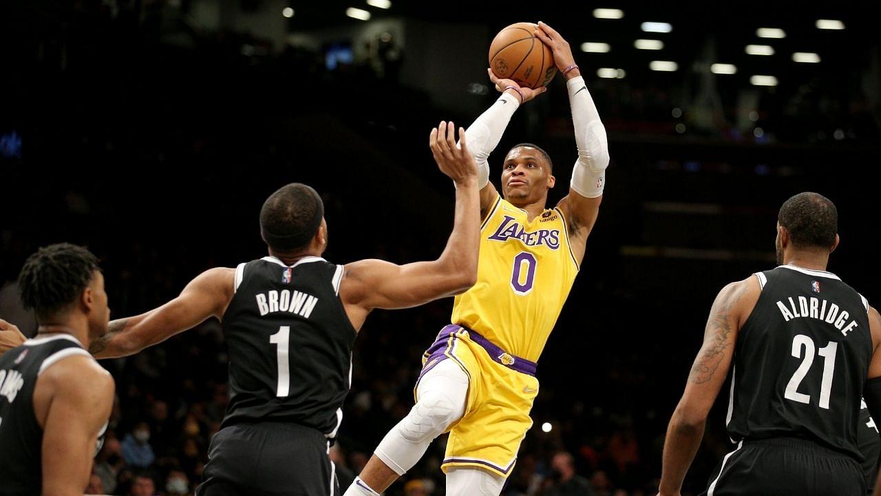 Just slow it down, take your damn time, Russell Westbrook!: On his pre-game show on the NBA on TNT Shaquille O'Neal reveals his discussion with the Lakers point guard