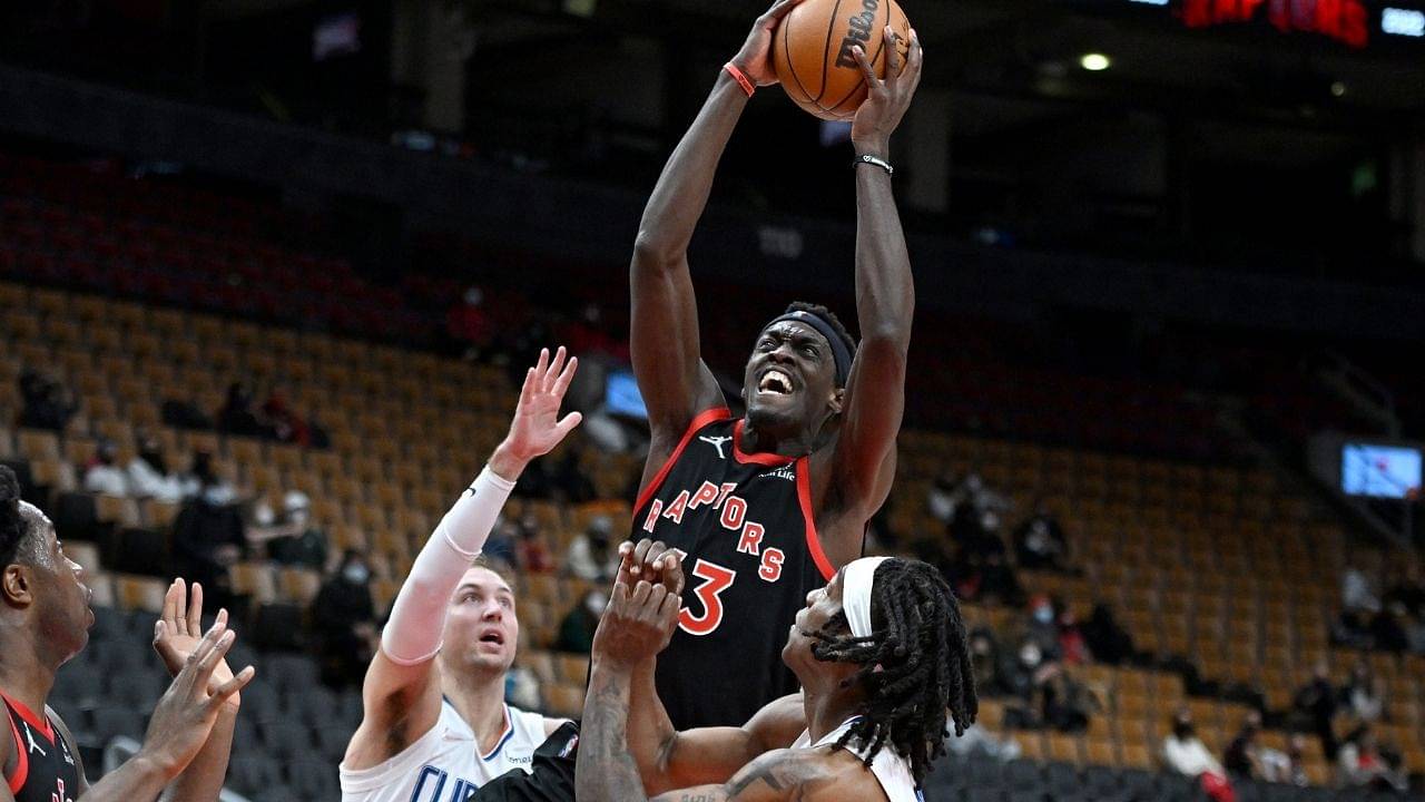 “Pascal Siakam?! Nah, more like Pascal Rodman”: Raptors All-Star reveals the new hilarious nickname he received as he grabbed 33 rebounds over a 2-game span