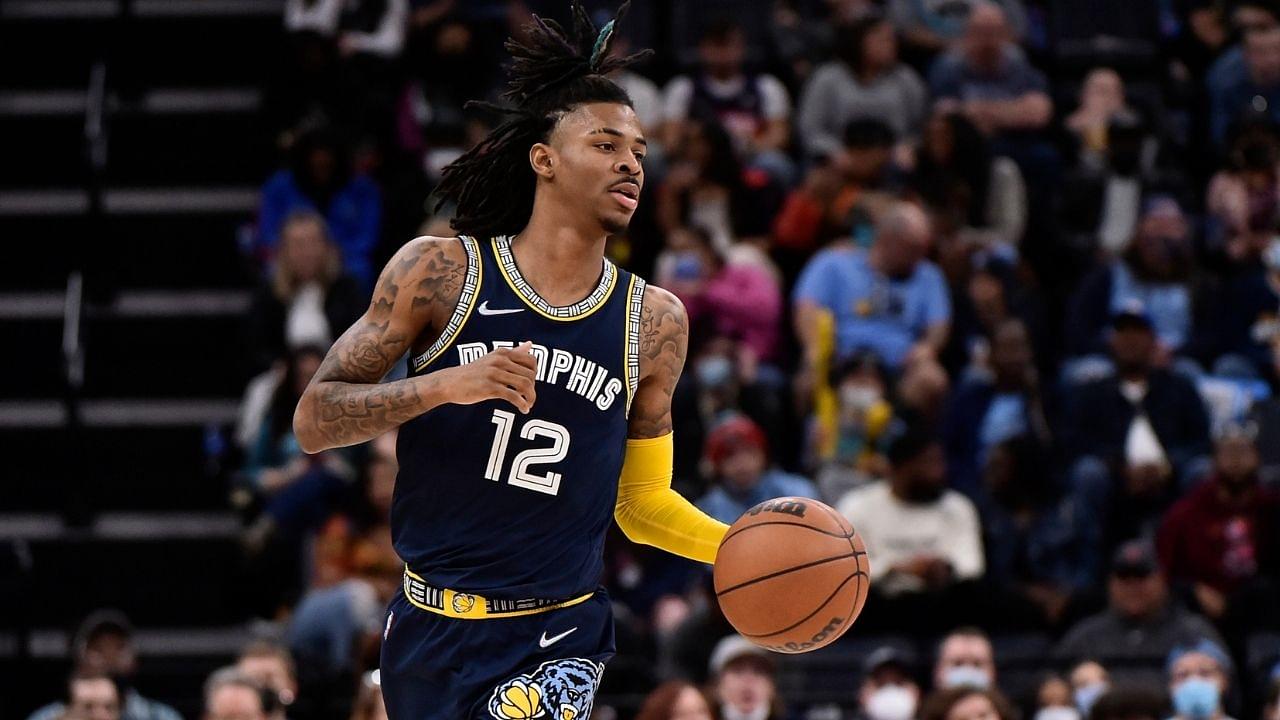 “3rd straight 30-point game for Ja Morant?! 2022 is definitely his year”: NBA Twitter lauds the Grizzlies guard for recording his 9th 30-point game of the season, despite missing 12 games