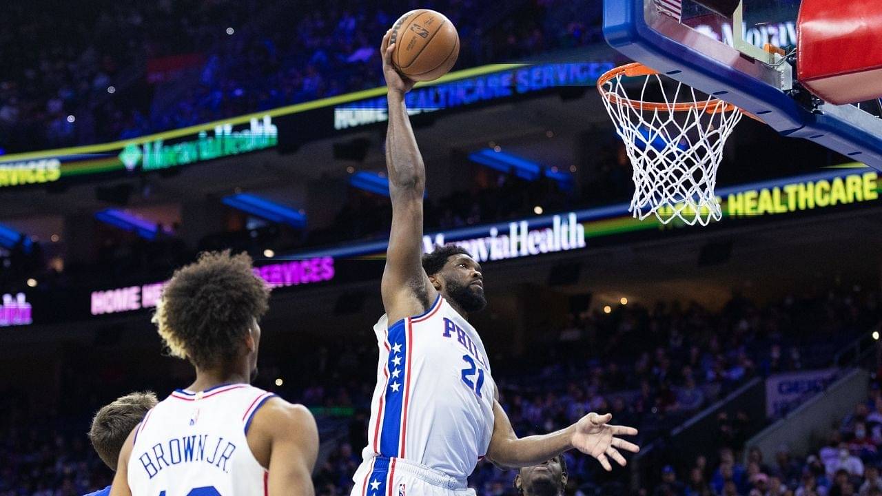 "At times, I'm able to be Shaq. I'm also able to be Dirk, Kobe, or Michael Jordan!": Sixers' MVP Joel Embiid shares how he's able to channel all the greats, after his 50-point performance over the Magic