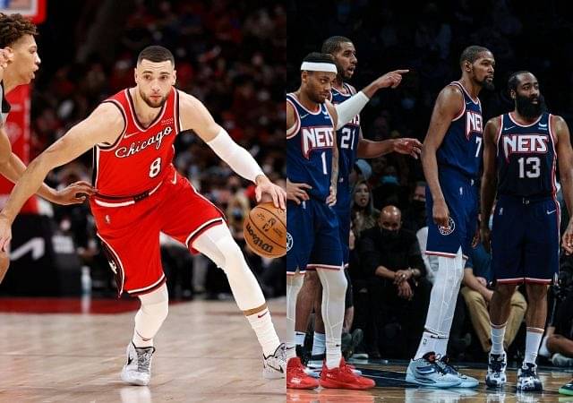 "We got an a** whooping": Zach LaVine reflects on the blowout loss against the Nets and potentially facing the Big 3 in the post-season