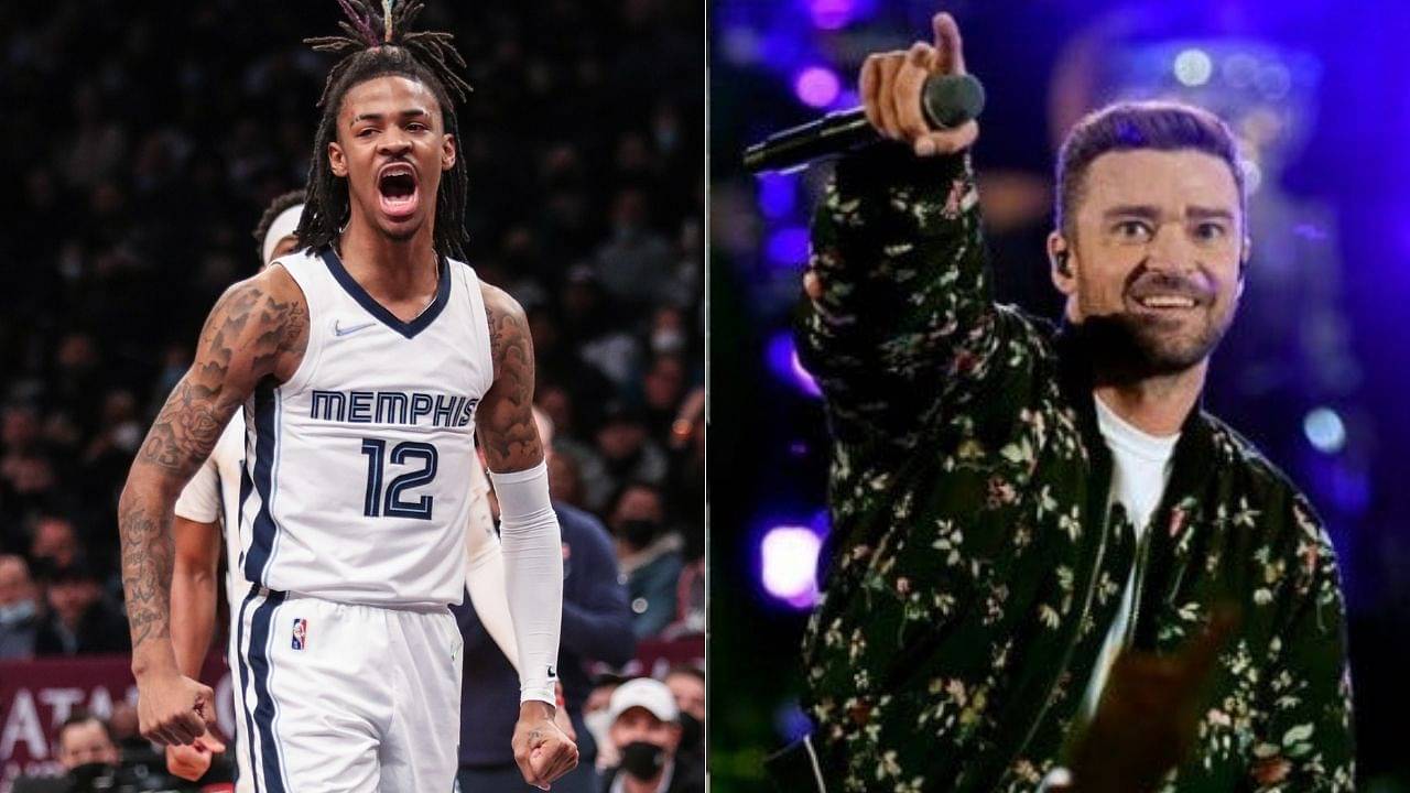 “I would like to make an important statement – make Ja Morant an All-Star”: Justin Timberlake takes it to Twitter expressing his desire to see the Grizzlies guard in the ASG