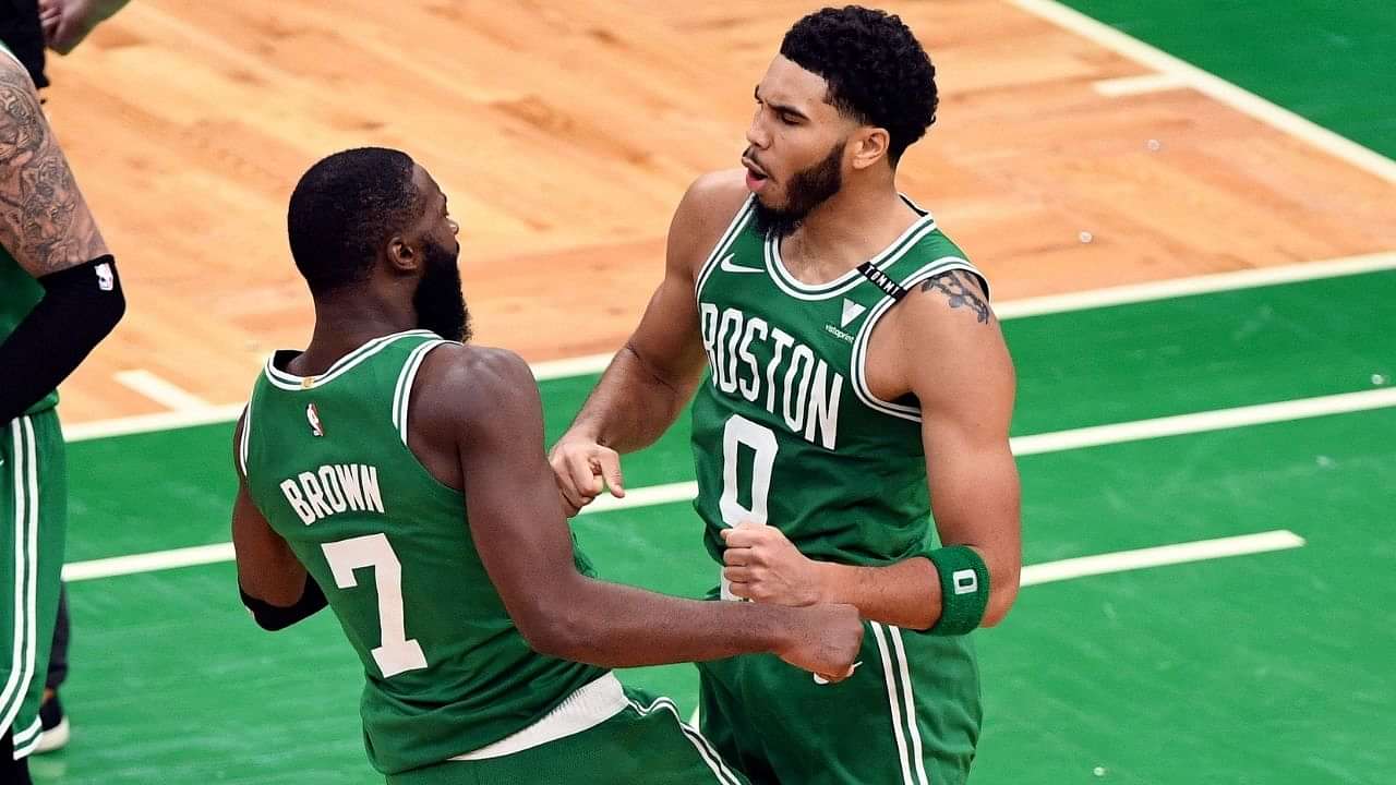 “With Jayson Tatum and Jaylen Brown scoring 30+ points each, the Celtics are undefeated!”: NBA Twitter reacts as the Cs’ duo surpass Larry Bird and Kevin McHale for an impressive franchise feat