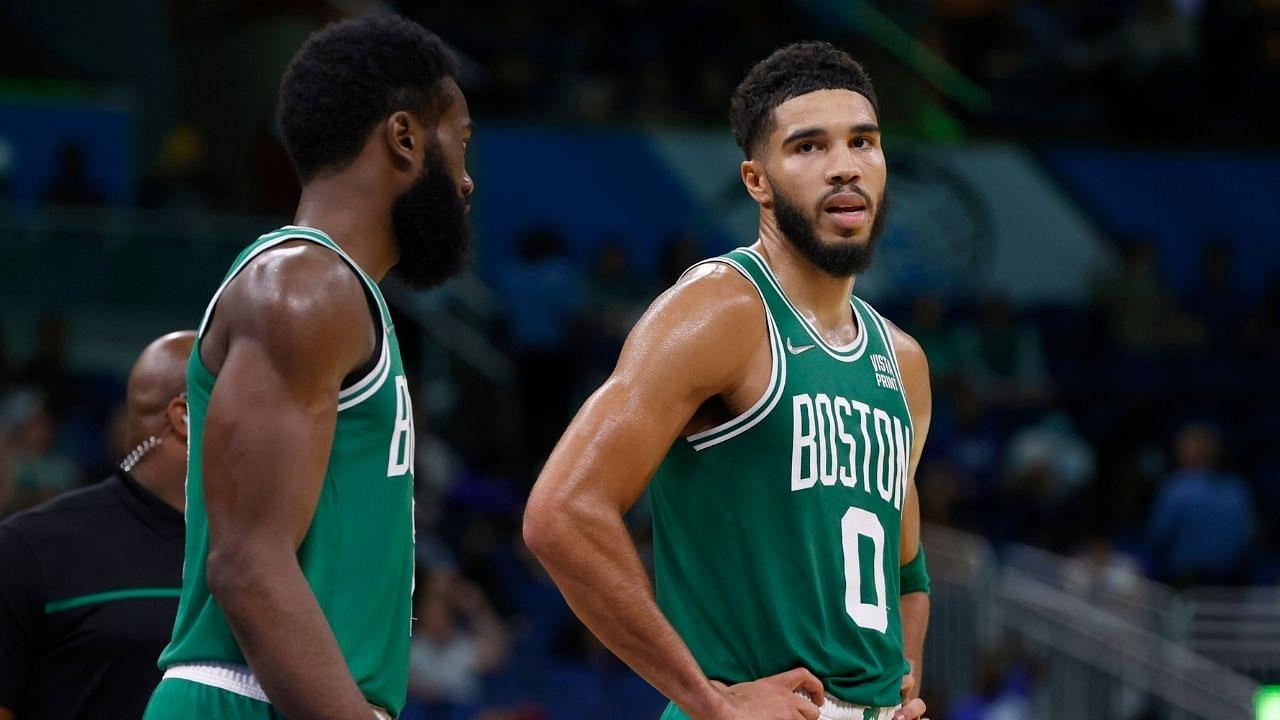 "That's how you do it, Jayson Tatum and Jaylen Brown!": Kendrick Perkins sends compliments Celtics stars' way despite recent beef after incredible performance vs Pacers