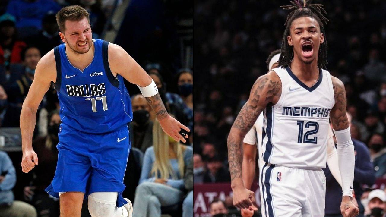 “With Luka Doncic, the Mavs are a 17-10 team, whereas, the Grizzlies are 19-13 with Ja Morant”: Stat depicts Dallas has a better winning percentage with the 22-year-old than Memphis with their ROTY