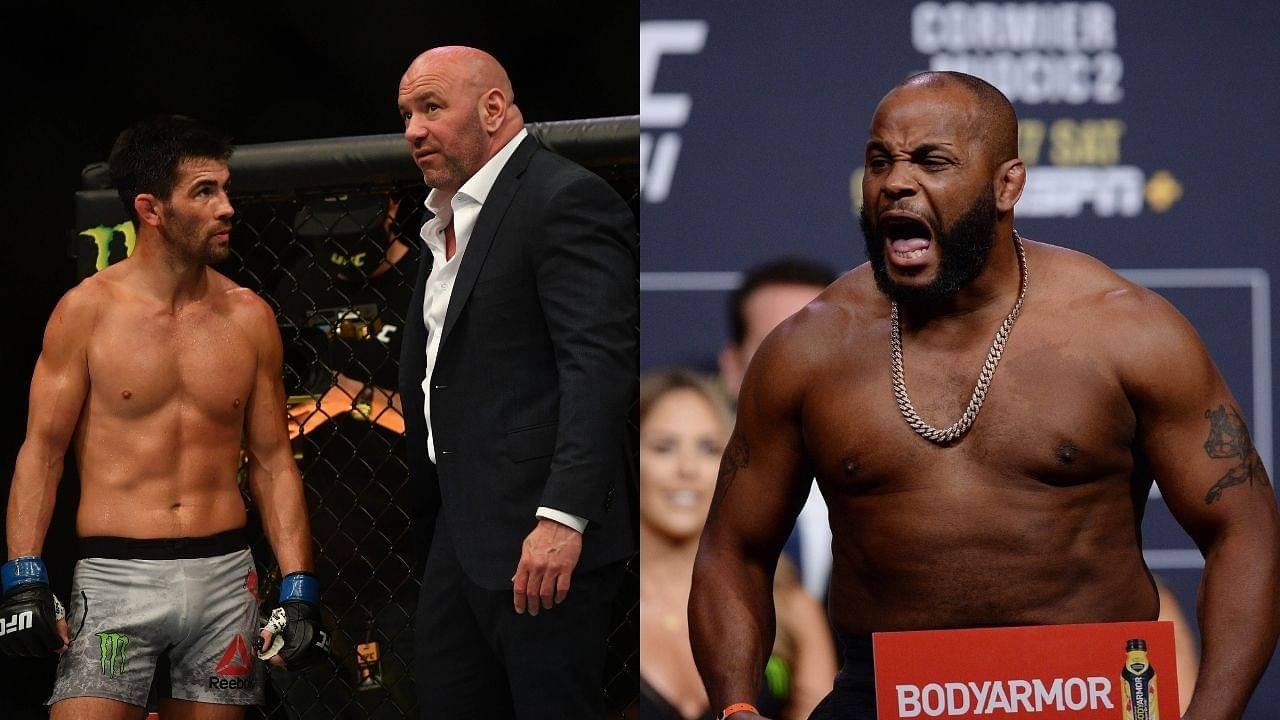 "Daniel Cormier refuses to fully vaccinate himself against Covid”, Dominick Cruz 'The Dominator' and 'DC' altercation increases further as DC not following Covid protocols