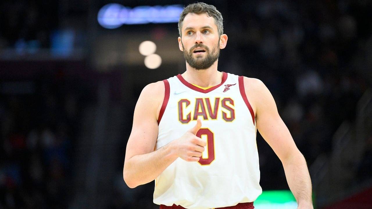 "We have infrastructure 200 feet underground but Kevin Love is hitting shots deeper than that!": NBA Twitter gets on the veteran's praise train as he scores a 20-point double-double in a close Cavaliers victory