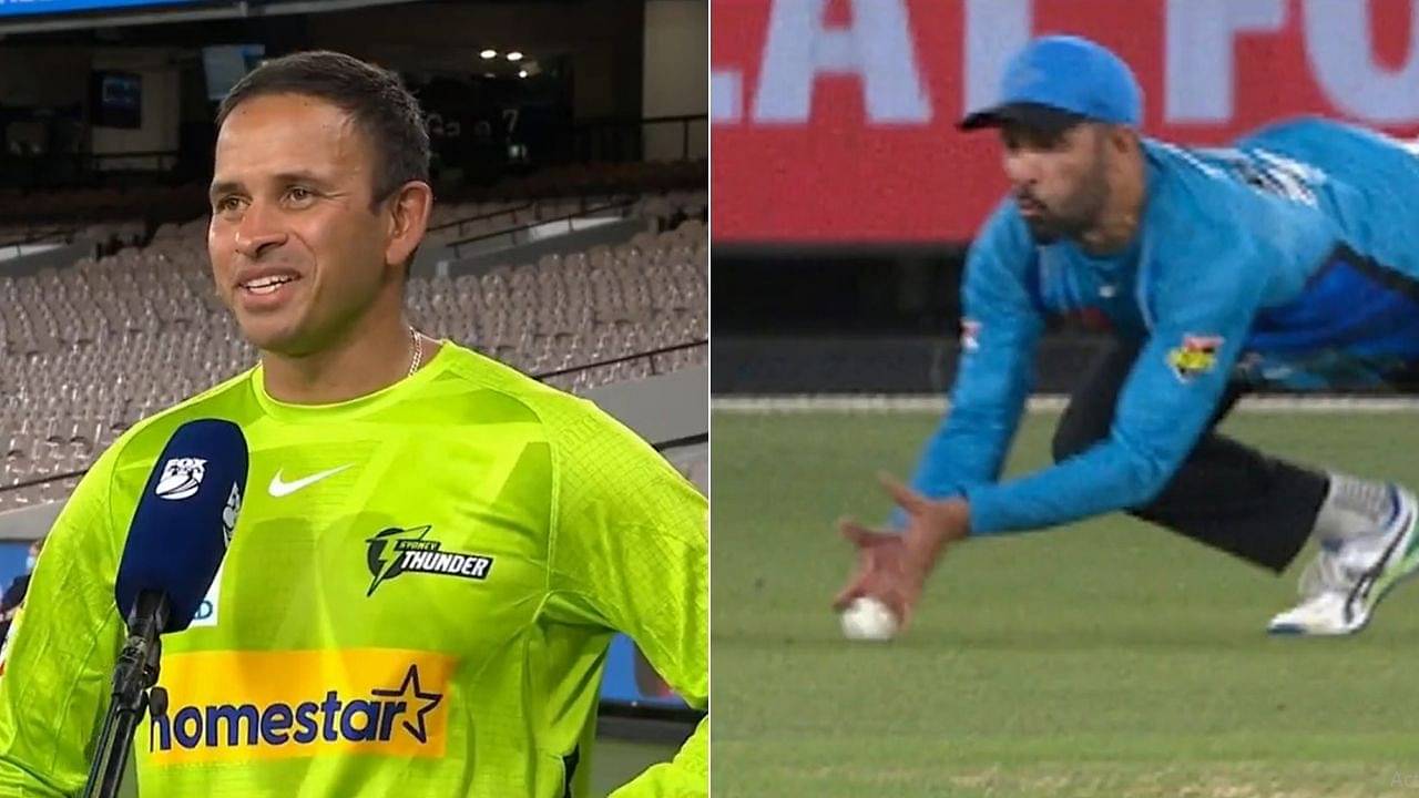 "Don't agree with it but have to accept it": Usman Khawaja calls out soft signal post Fawad Ahmed's debatable catch in BBL 11 Knockout