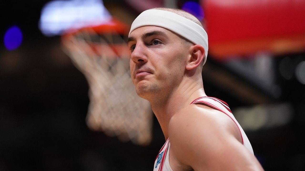 "WE FINALLY OUTSIDE!": Alex Caruso reacts as he is finally let out of the NBA's health and safety protocols, expected to return to the Bulls lineup on Wednesday