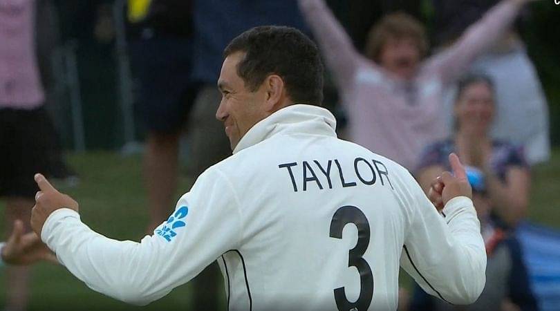 Ross Taylor played his last test game against Bangladesh in Christchurch and he also took the match-winning wicket with the ball.