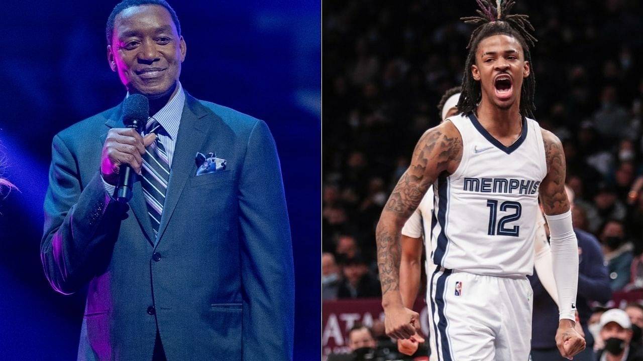 “Ja Morant goes out and is eating all of them up”: Isiah Thomas gives his flowers to the Memphis youngster while highlighting Ja’s fearlessness