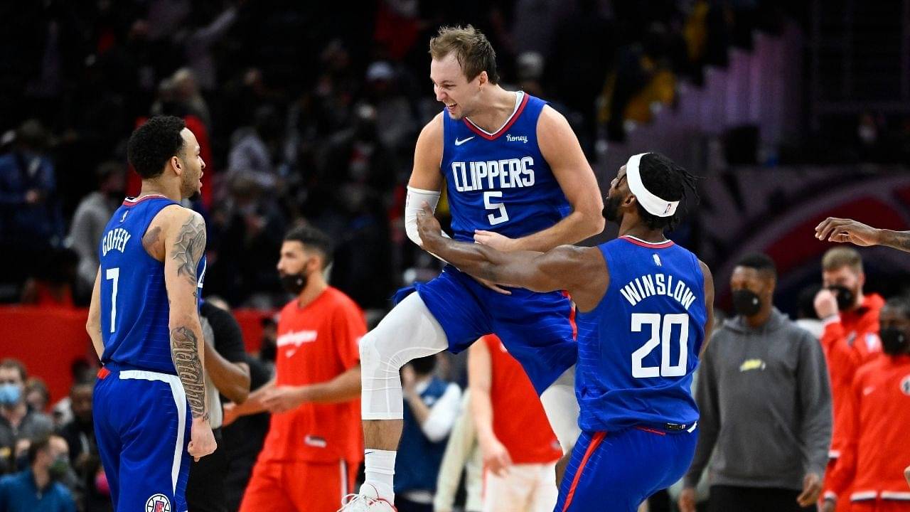 “LA Clippers just made the Comeback of the Century!!!”: NBA Twitter in shock as Luke Kennard makes insane 4 point-play to help the Clippers complete historic 35-point comeback against the Wizards