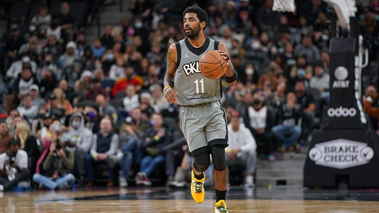"Kyrie Irving, get the effing ball!": Nets' star explains how James Harden pushed him to come out aggressive in the 4th quarter against the San Antonio Spurs