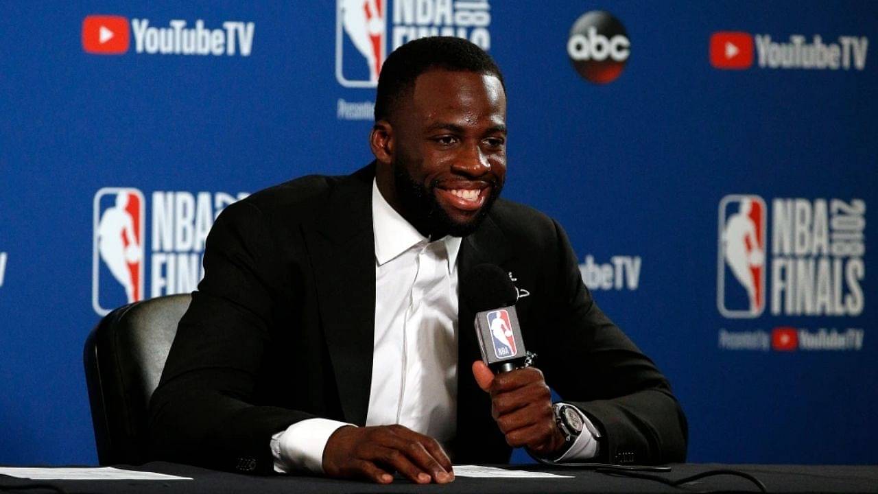 "To all young brothers getting their jerseys retired, dress up! These pictures live forever!": Warriors' Draymond Green gives the youth advice about their outfit choices for big moments