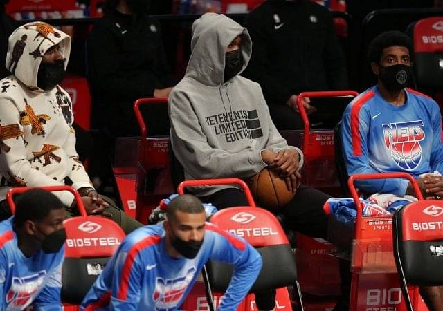 "We're that good!": James Harden had a 3 word reply to a reporter when asked about how the Brooklyn Nets big three looked like they never lost a step even after Kyrie's Hiatus