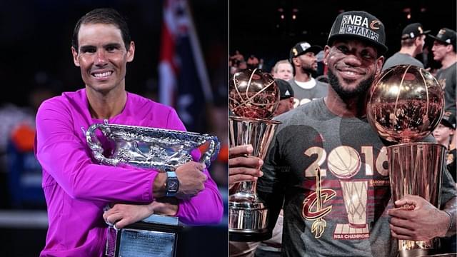 “Rafael Nadal just did his best 2016 LeBron James impersonation with that comeback!”: NBA Twitter lauds the Spanish superstar for clinching his historic 21st Grand Slam at the Australian Open