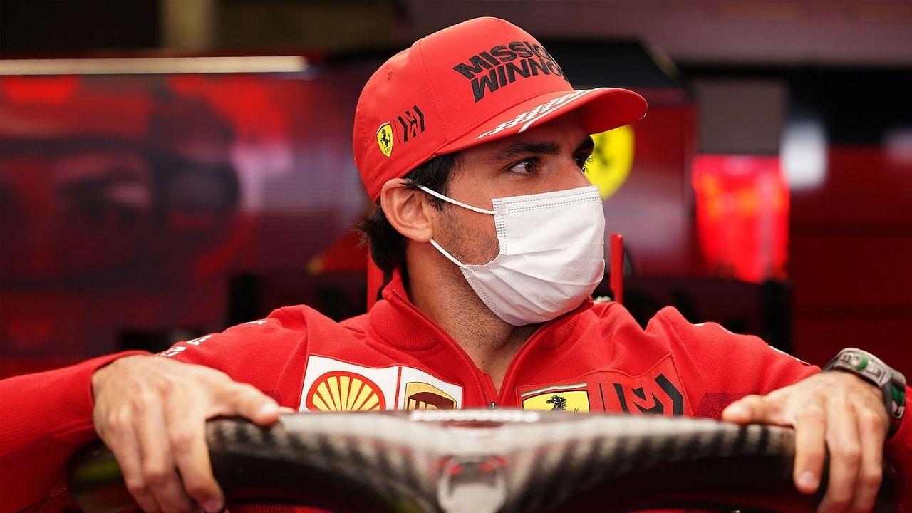"It comes with a lot more pressure"- Carlos Sainz reveals that being a Ferrari driver brings up extra pressure