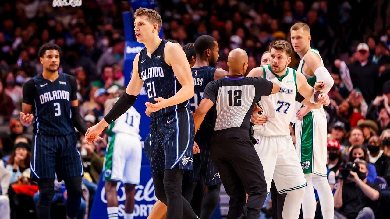 "Who is Mo Wagner, and why did he scream in my ear?!": Luka Doncic gets heated as Magic player pulls a confusing stunt despite being down 20 points