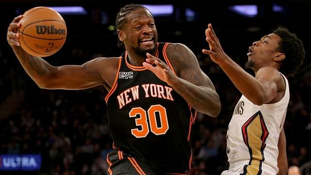 “Julius Randle was smart he didn’t wait for 2022 to sign that $200 million max extension!”: NBA Twitter heavily trolls the NYK forward after an awful 4-point outing vs NOLA
