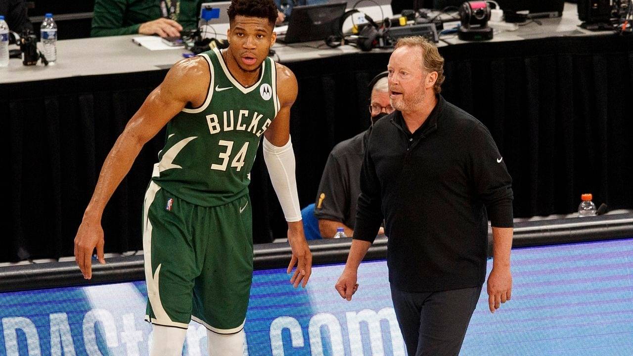 "I want to save my money, if it wasn't called a foul, then it wasn't a foul": Giannis Antetokounmpo on coach Mike Budeholzer's complaints against the officiating in the game against the Raptors