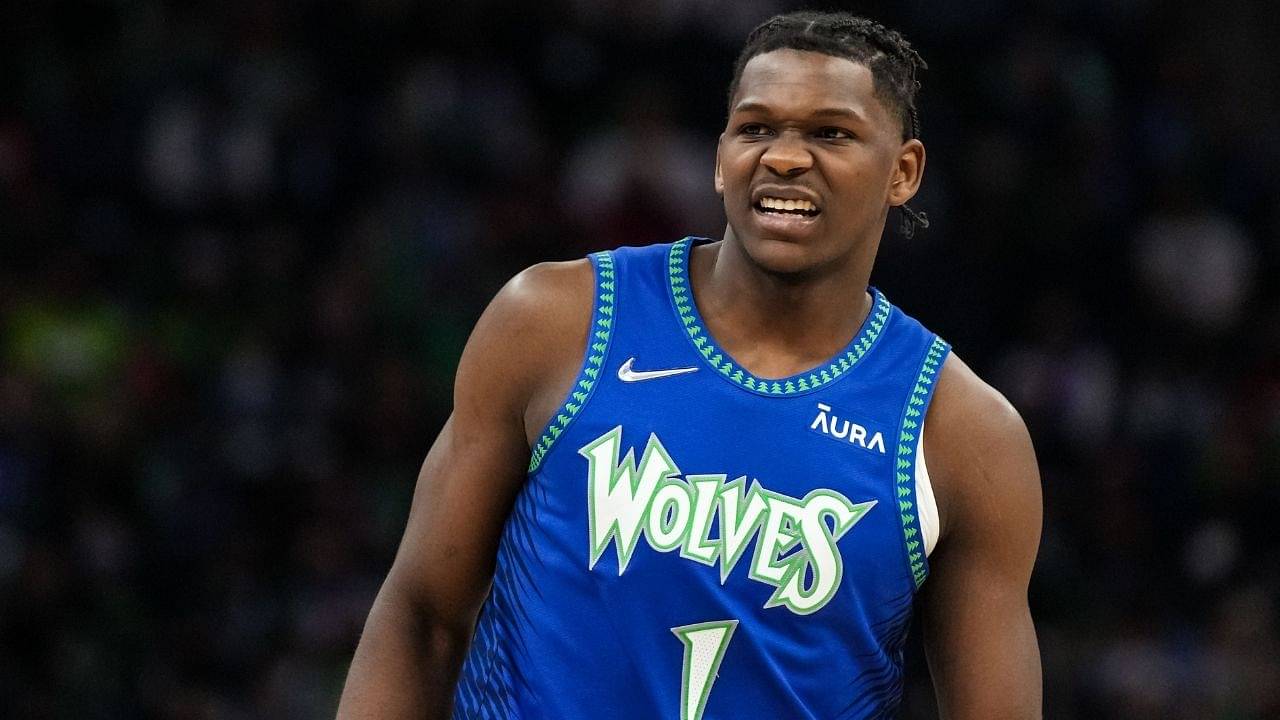 “Hope Anthony Edwards is able to make a quick recovery!”: NBA Twitter reacts as the Wolves star gets carried to the locker room after colliding knees with Day’Ron Sharpe