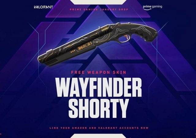 Valorant Prime Gaming Loot: New Wayfinder Shorty is up for grabs just by connecting your prime gaming account