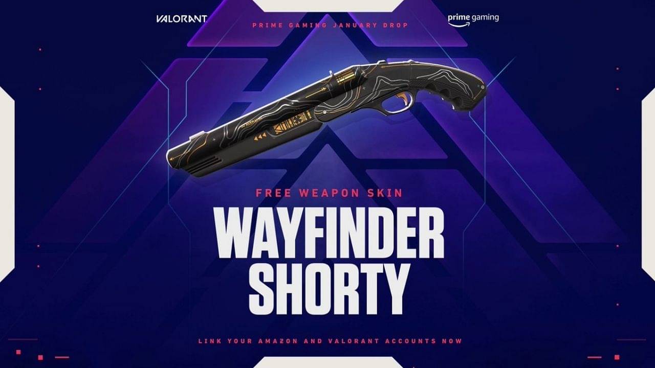 Valorant Prime Gaming Loot: New Wayfinder Shorty is up for grabs just by connecting your prime gaming account