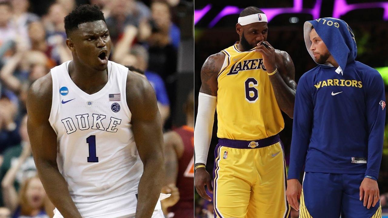 “Zion Williamson is unreal and unbelievably talented”: When Stephen Curry and LeBron James spoke highly of the NOLA superstar during his Duke Blue Devil days
