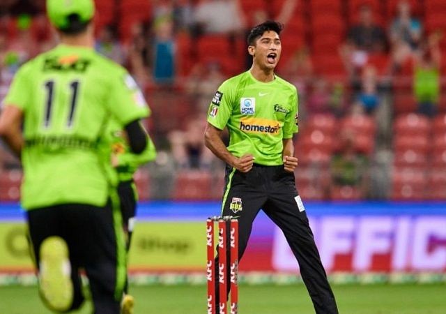Mohammad Hasnain BBL debut: Pakistani speedster picks three wickets in first BBL over for Sydney Thunder