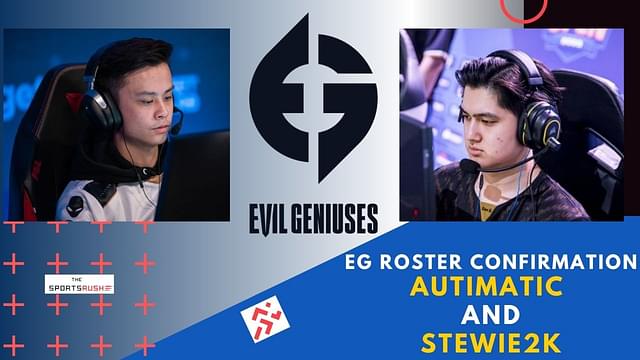 EG CSGO roster cnfirmation, autimatic and stewie2k join