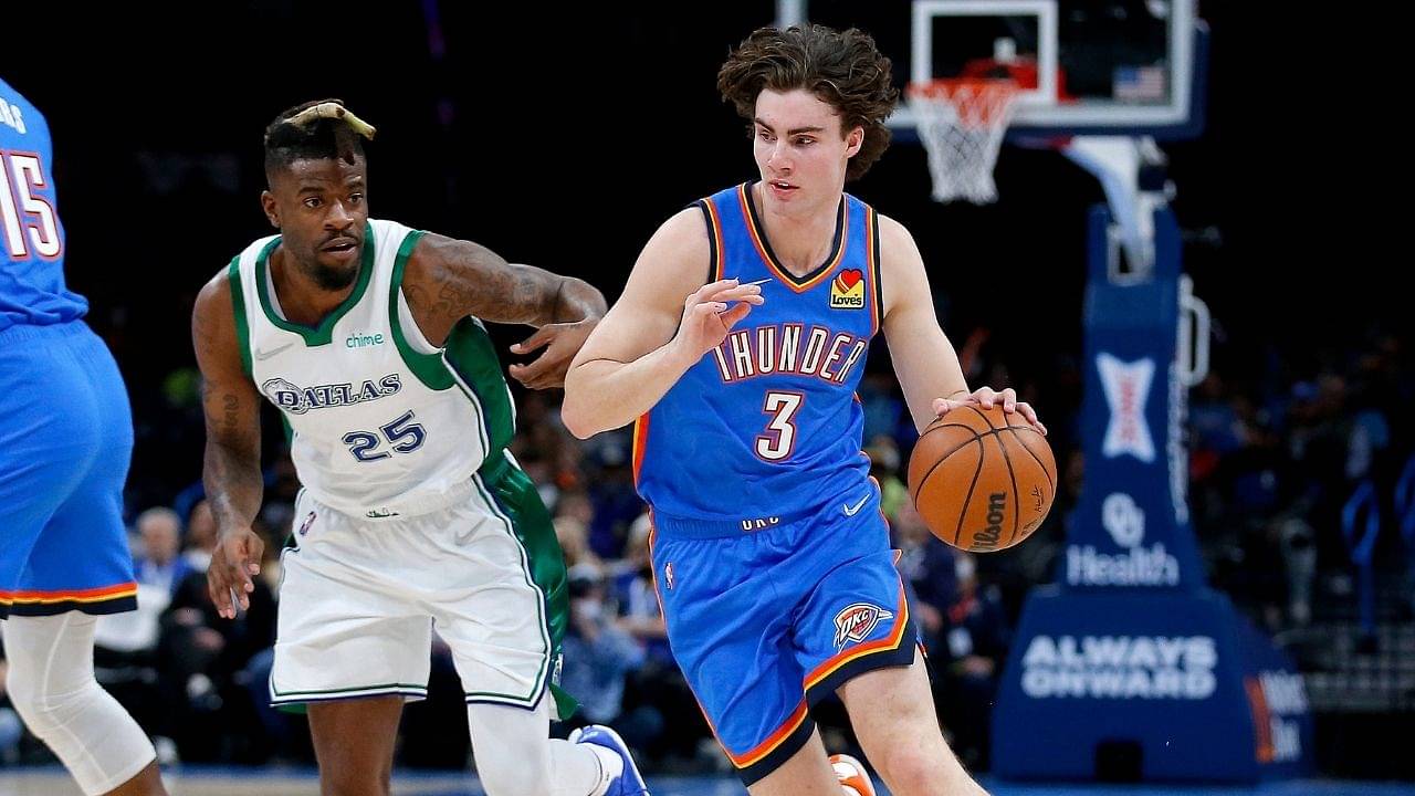"Josh Giddey becomes the youngest since Luka Doncic to achieve this huge feat!": The Thunder rookie becomes only the second teenager to lead the game in points, rebounds, and assist in a single game
