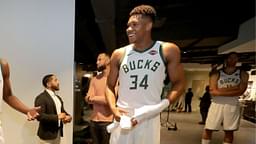 "Giannis tweets his daddest of dad jokes while basketball Twitter explodes over Jokic and the Lakers, is reason #3587 why I love him": NBA Twitter erupts on Bucks superstar's poor yet hilarious joke in the post-game presser following the win against Grizzlies