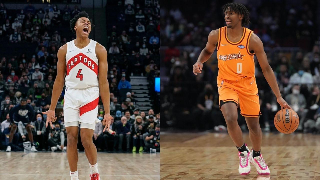 "We made people laugh, that's a positive!": Tyrese Maxey and Scottie Barnes have a wholesome reaction to their embarrassing performance in Clorox Clutch Challenge