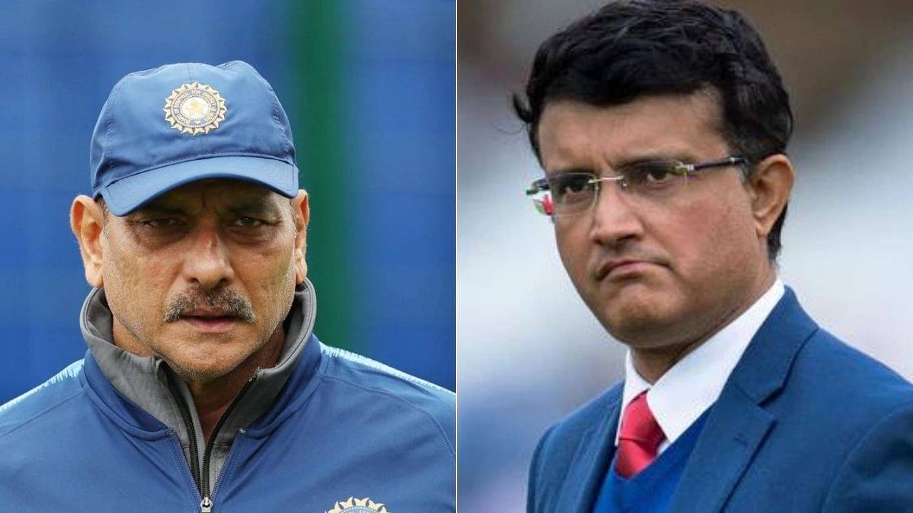 "Time for the BCCI PREZ to dive in": Ravi Shastri asserts his stand before Sourav Ganguly over Wriddhiman Saha's WhatsApp chat disclosure with a journalist