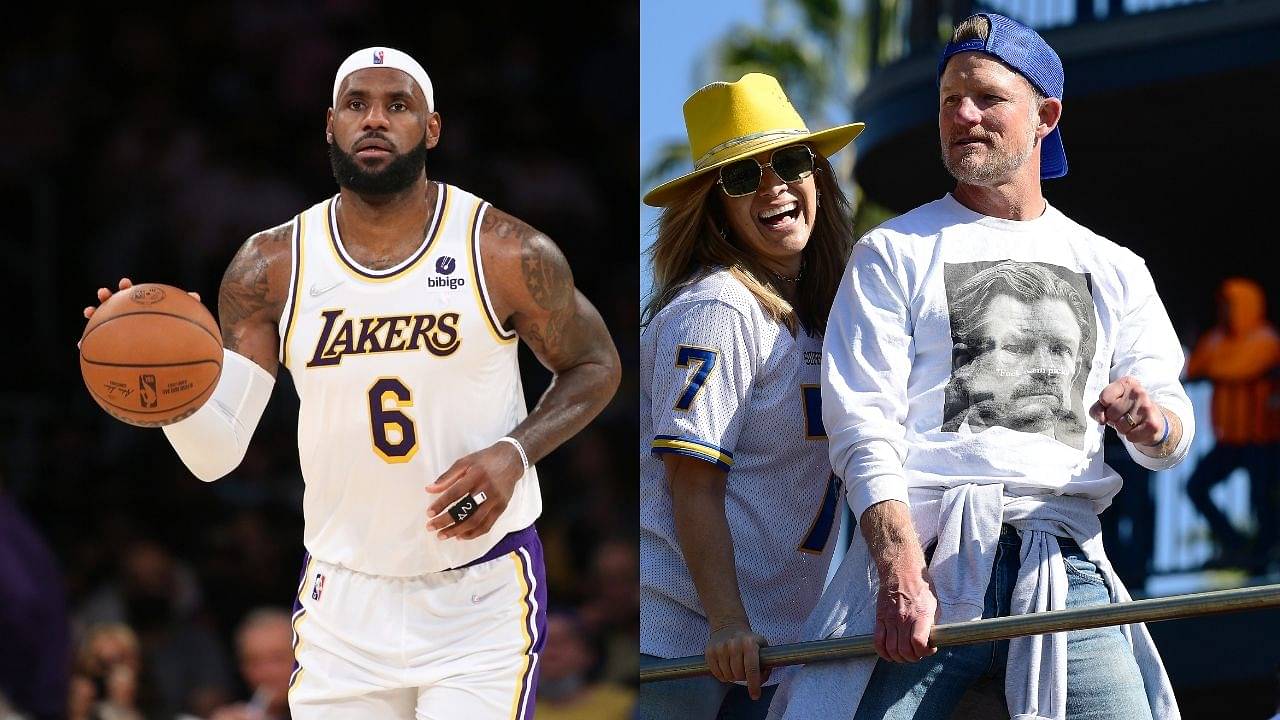 “Les Snead, legend! My type of guy!”: LeBron James shows love to the Rams GM for imprinting his ‘F**k them picks’ philosophy on his shirt