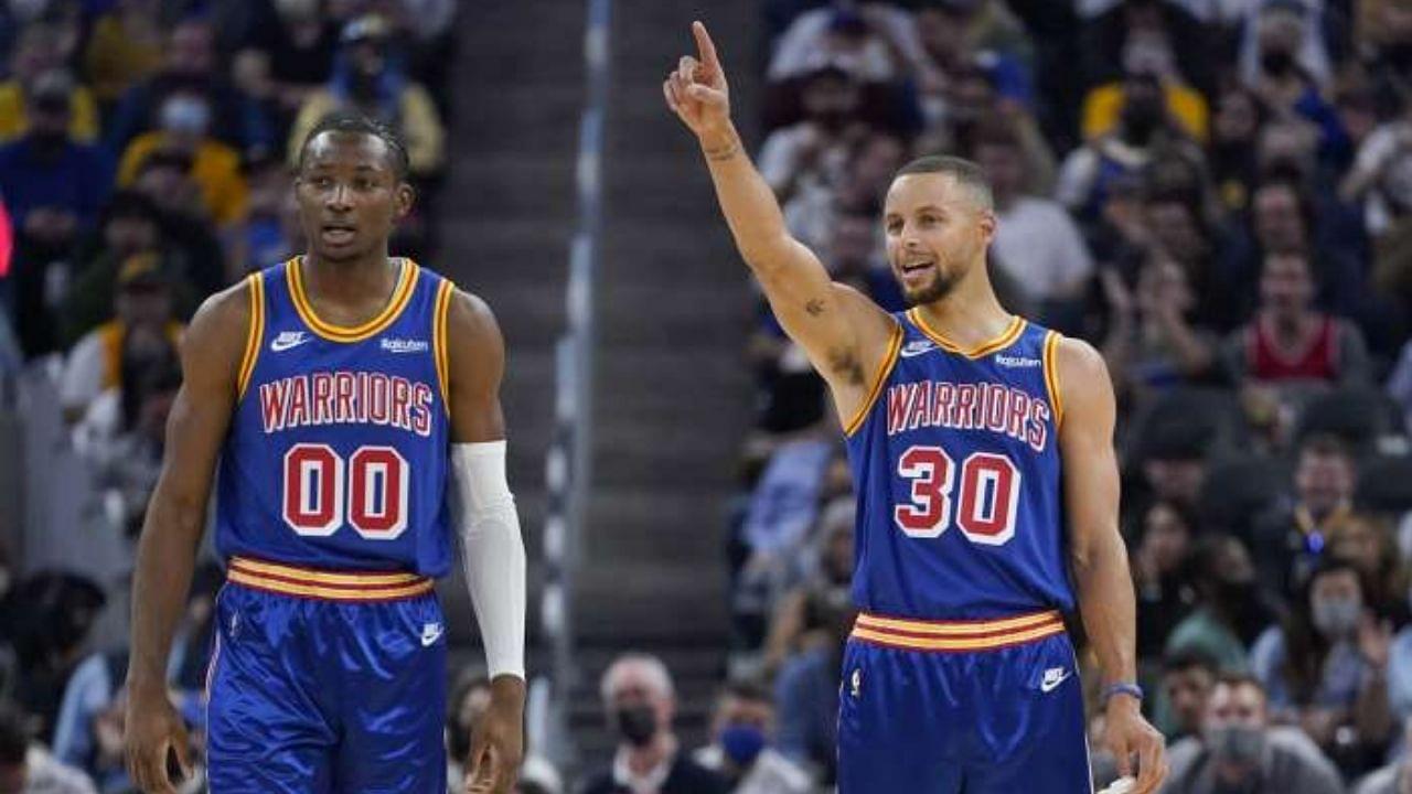 "Stephen Curry cannot be leading the team in points as well as charges taken!": Warriors' Jonathan Kuminga explains how Draymond Green pushed him to step up his defense