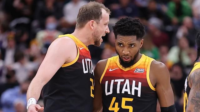 “How was this old a** dude killing me in practice like this?!”: Donovan Mitchell shares his first experience with Joe Ingles following unfortunate ACL tear