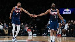 "Does Kevin Durant want James Harden out of Brooklyn?!": NBA Twitter reacts as the 2x Finals MVP liked a post about the Beard being afraid about asking a trade to the Sixers