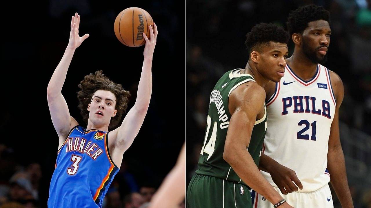 “How does Josh Giddey have more offensive rebounds than Giannis Antetokounmpo and Joel Embiid?!”: Bizarre factoid of the OKC rookie leaves NBA Twitter and Reddit impressed