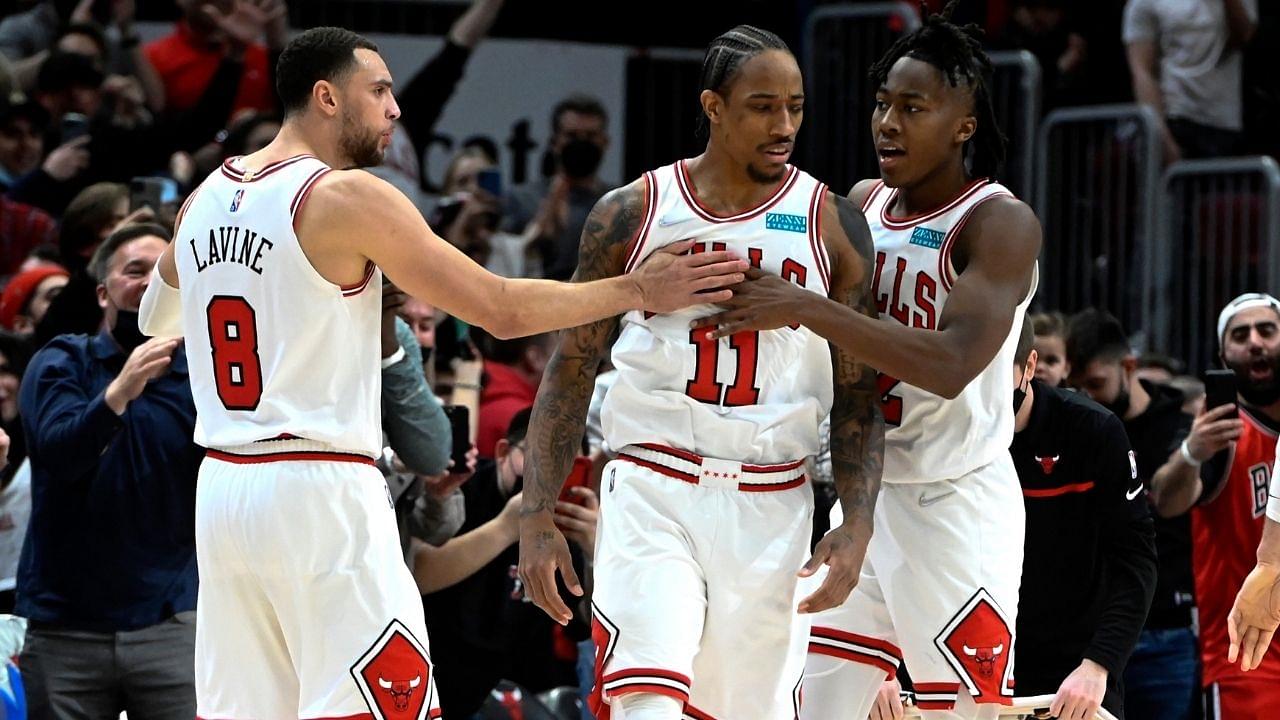 "Michael Jordan, LeBron James, Kobe Bryant and... DeMar DeRozan?": The Bulls star becomes only the 7th player in NBA history to record 8 straight 35-point games