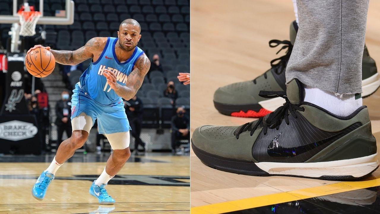 If I had to pick one shoe, it would definitely be a Kobe; like a Kobe 4: PJ  Tucker reveals how he signed an endorsement deal despite wanting the  freedom of switching