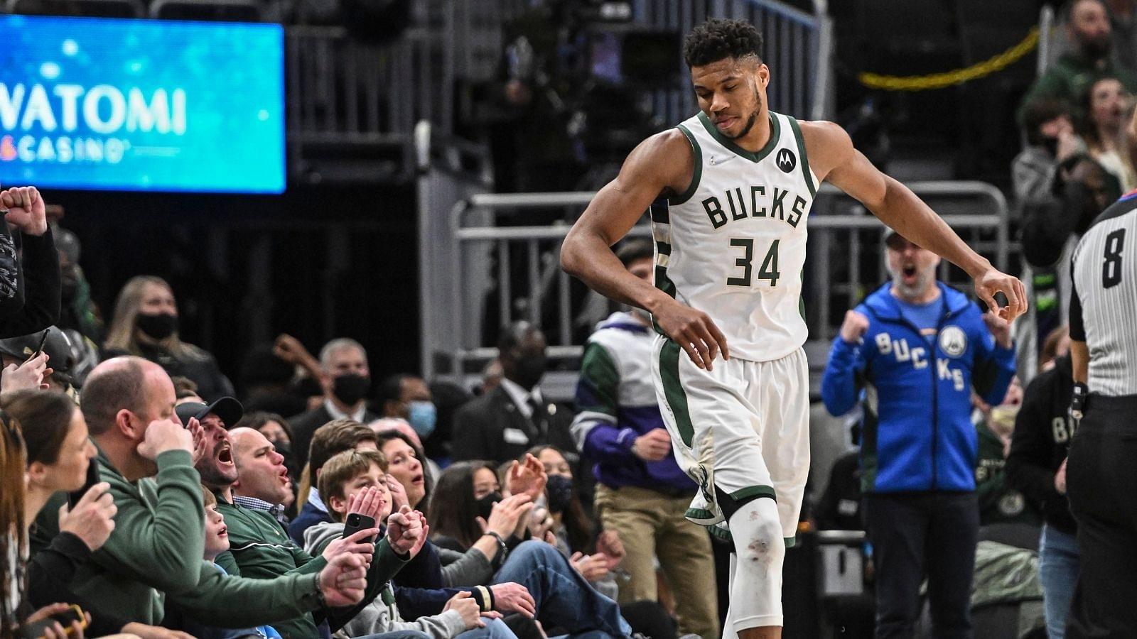 "Milwaukee Bucks are on track to have the worst record for defending champions": NBA Redditor brings up a stat that shows Giannis's team could end up as worst reigning Champions in 20 years