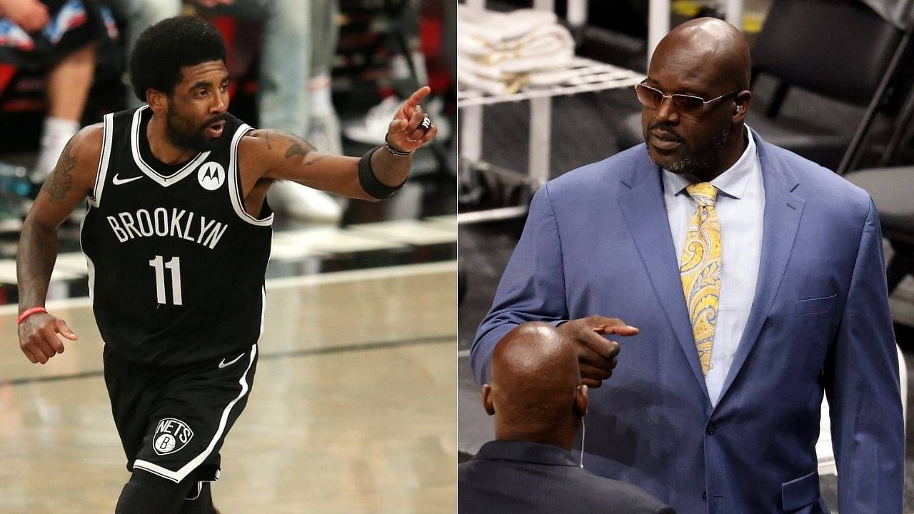 "If you’re on my team and you can’t play home games, I don’t want you around": Shaquille O'Neal flames Kyrie Irving again for playing part-time for the Brooklyn Nets
