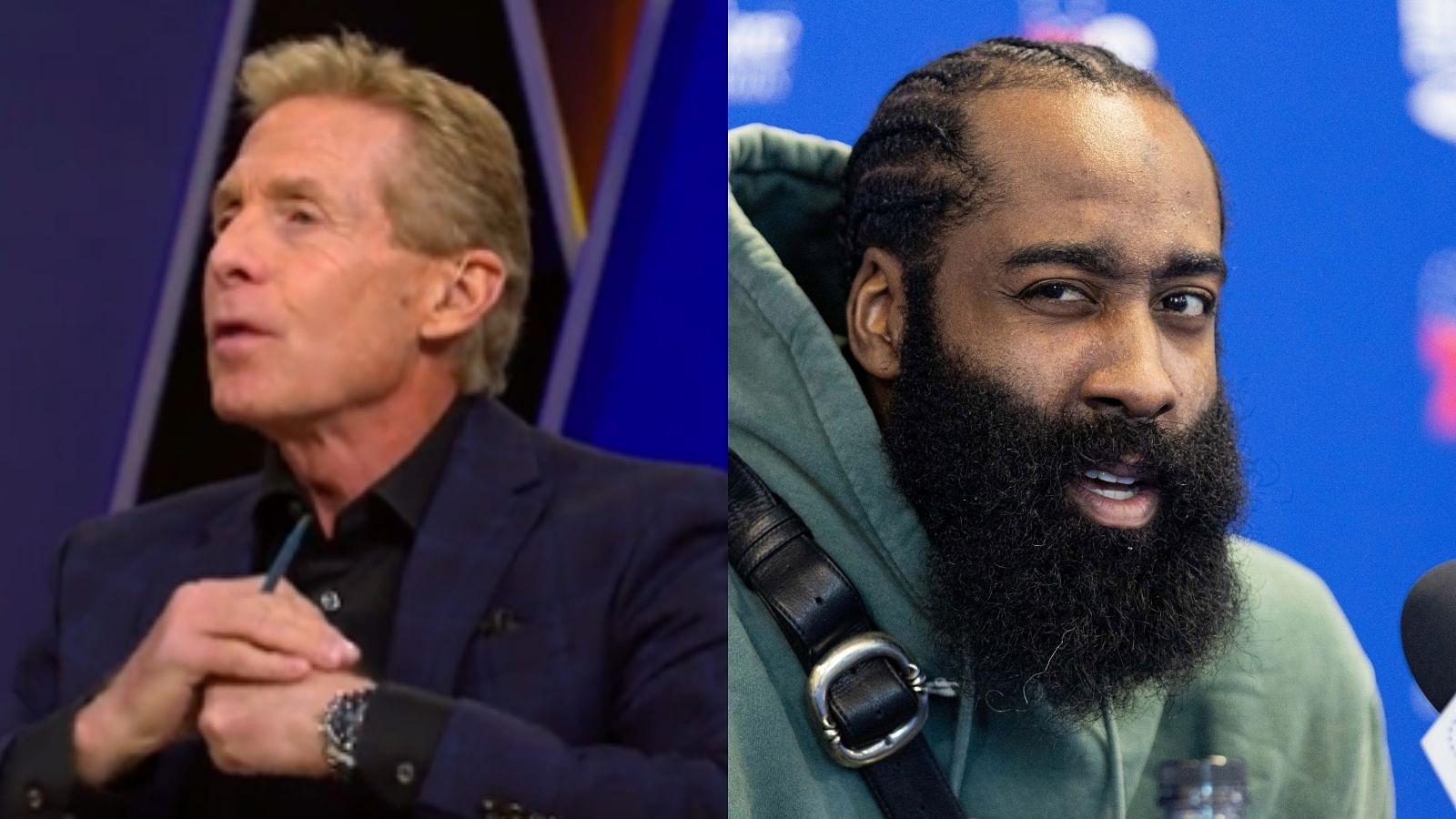 "James Harden will disappoint you or leave you flat when you least expect it": Skip Bayless goes off on former Nets star for leaving his second team high and dry just an year apart