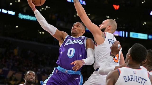 "Russell Westbrook earns over $500,000 a game and scores 5 points???": Lakers point guard gets booed on the court and heavy criticism on social media after Knicks game