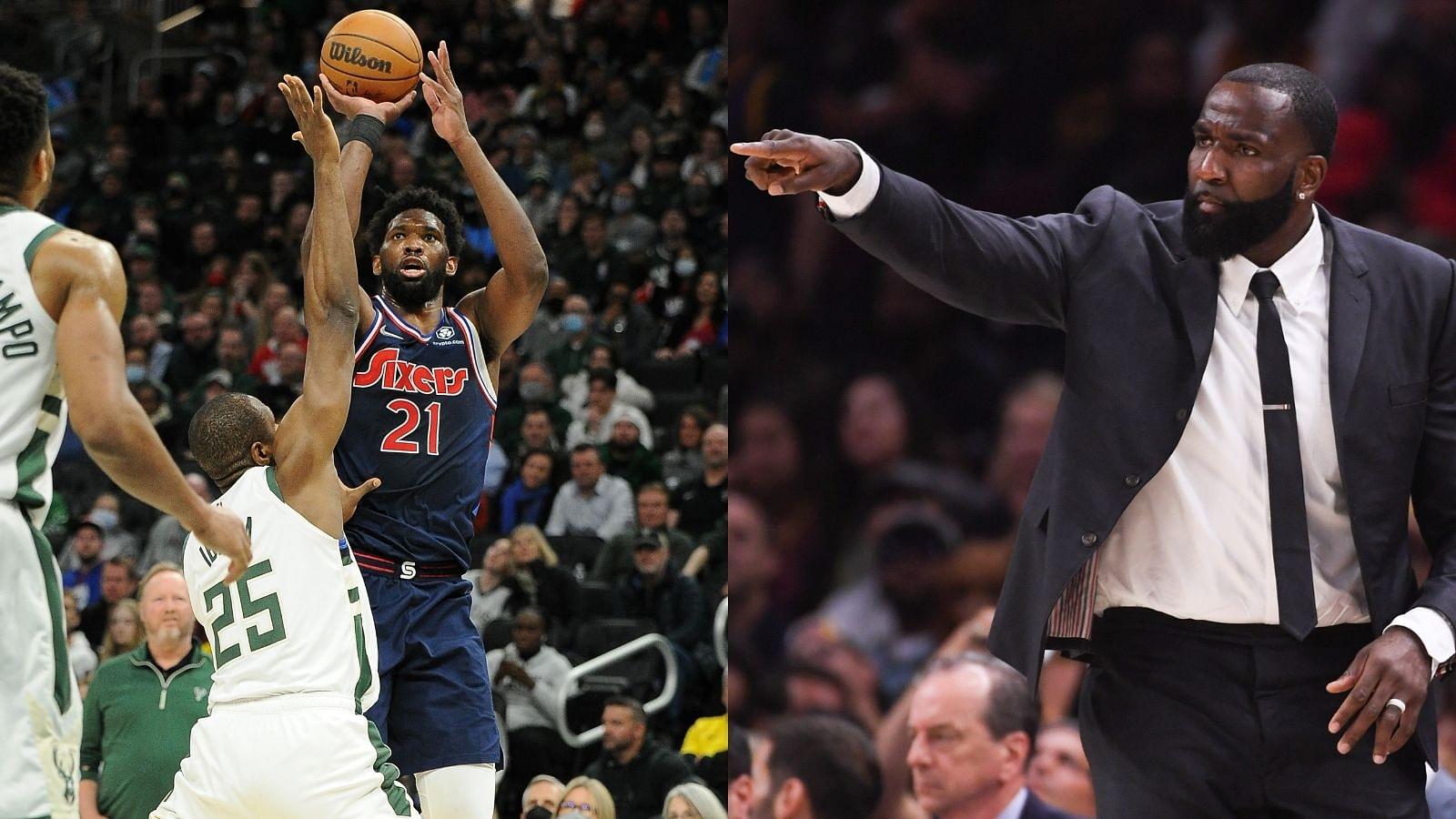 "If Hakeem Olajuwon and Kevin Durant had a baby, it would be Joel Embiid": Kendrick Perkins acknowledges Sixers All-Star's unmatched dominance this season, calls him the best basketball player