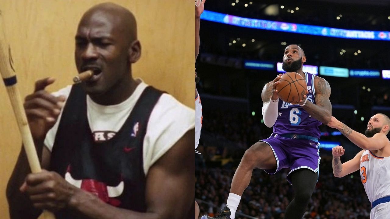 Michael Jordan and LeBron James are basically on the same level for me!